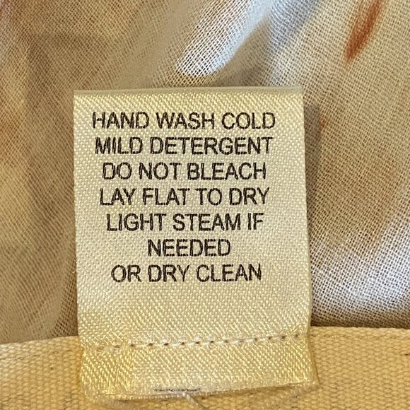 Lovestitch Boho Handkerchief Hem Beach Dress Cover-up Cotton S/M #96Q - Picture 6 of 6